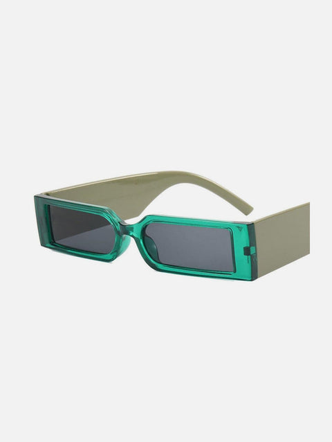 Cyberpunk Narrow Square Glasses - Anagoc