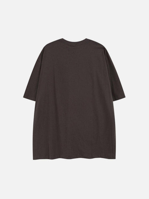 Cross Grove Cotton Graphic Tee - Anagoc
