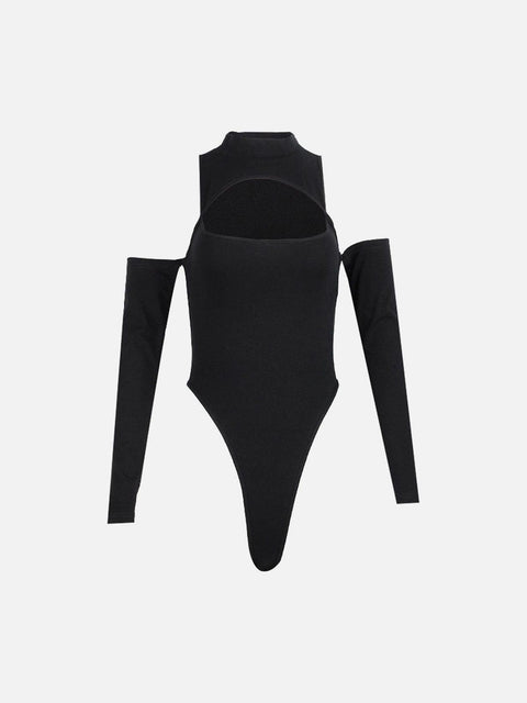 Sexy Cutout Long Sleeve Jumpsuit - Anagoc