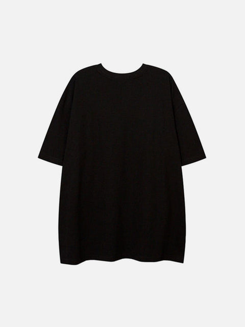 Letter Graffiti Graphic Tee - Anagoc