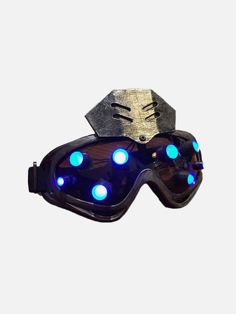 Cyberpunk Mechanical Sci-fi Steam Glow Mask - Anagoc