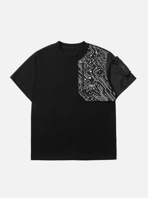 Function Circuit Graphic Tee - Anagoc