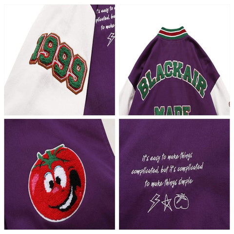 "Tomato" Varsity Jacket - Anagoc