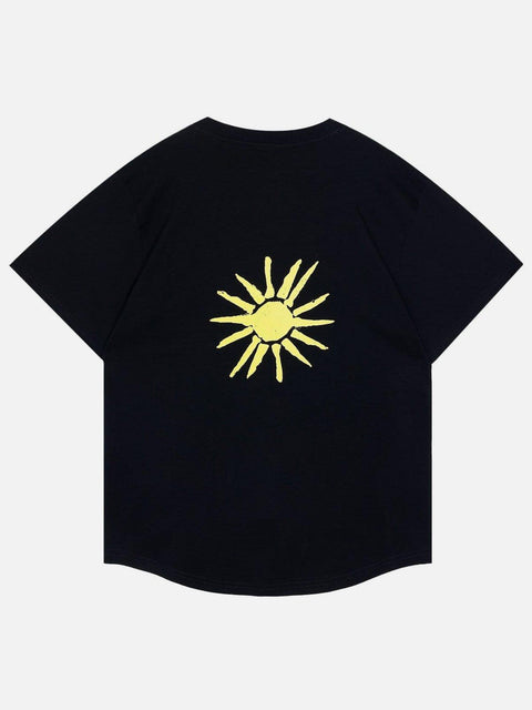 Patchwork Pockets Tee - Anagoc