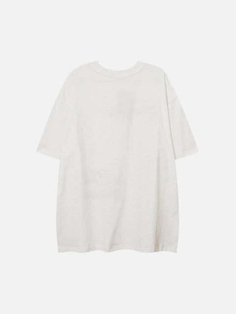 Letter Graffiti Graphic Tee - Anagoc