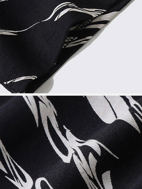 Full Graffiti Cotton Tee - Anagoc