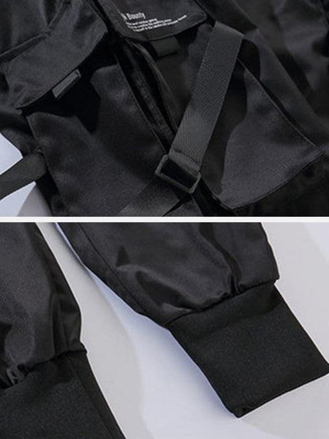 "Multi-pocket Beam Foot" Cargo Pants - Anagoc
