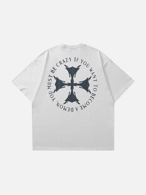 Cross Graphic Tee - Anagoc