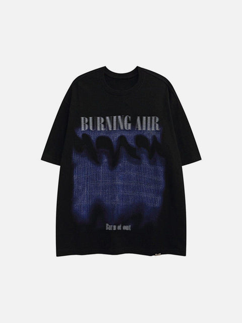 Dark Funny Color Graffiti Tee - Anagoc
