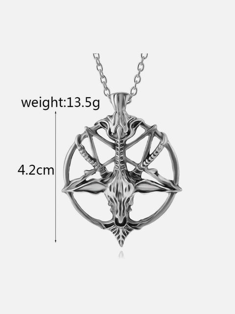 Skull Sheep Head Necklace - Anagoc