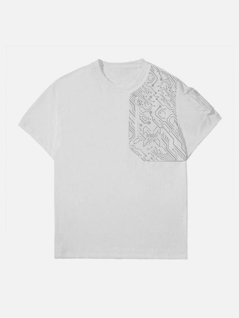 Function Circuit Graphic Tee - Anagoc