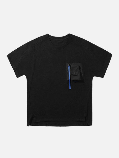 Function Pocket Ribbon Tee - Anagoc