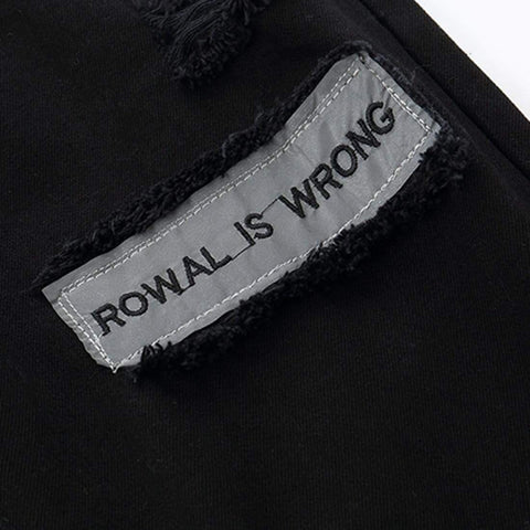 "Rowal Is Wrong" Jeans - Anagoc