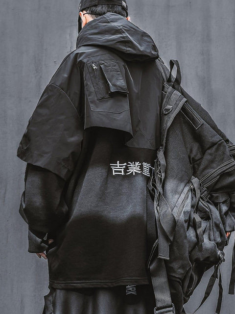 Cyberpunk Combat Functional Hoodies - Anagoc