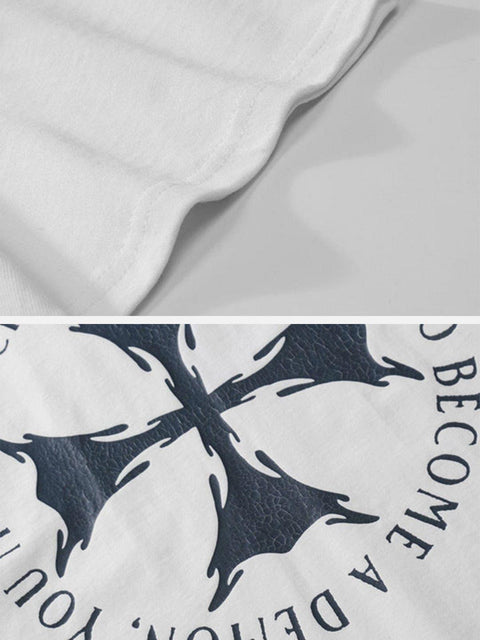 Cross Graphic Tee - Anagoc