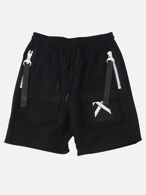 "X Dark" Zip-up Camo Pants - Anagoc