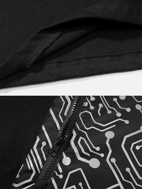 Function Circuit Graphic Tee - Anagoc