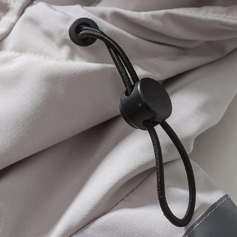 Multi-pocket Reflective Down Jacket - Anagoc