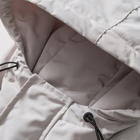 Multi-pocket Reflective Down Jacket - Anagoc