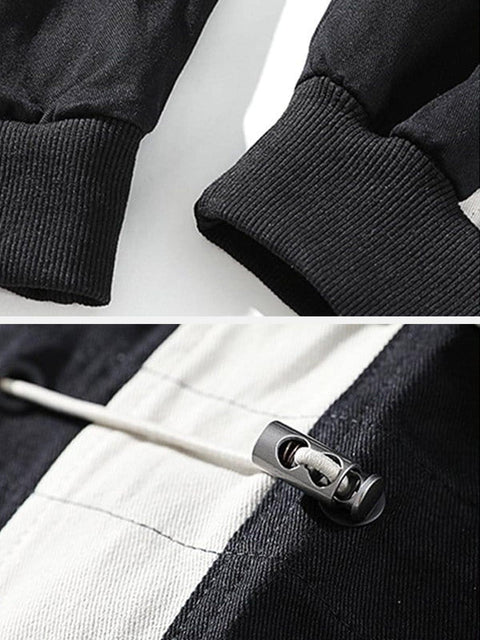Streamer Drawstring Cargo Pants - Anagoc