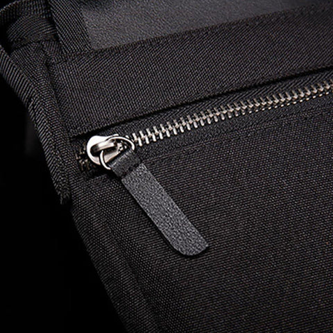 Buckle PU Messenger Bag - Anagoc