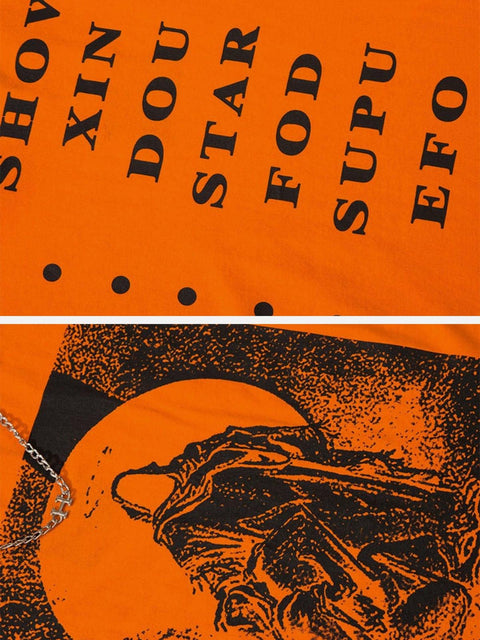 Priest Salvation Chain Graphic Tee - Anagoc