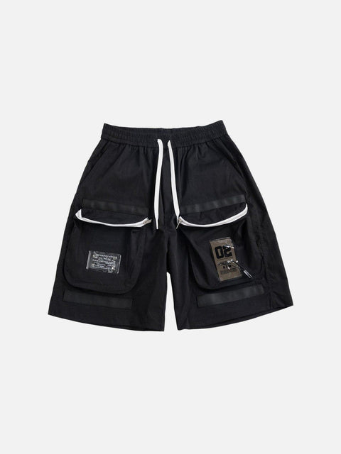 Combat Zipper Pockets Cargo Shorts - Anagoc