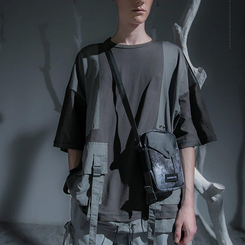 Starry Sky Print Shoulder Bag - Anagoc