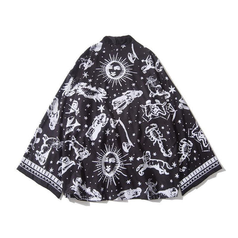 "Twelve constellations" Japanese Kimono - Anagoc