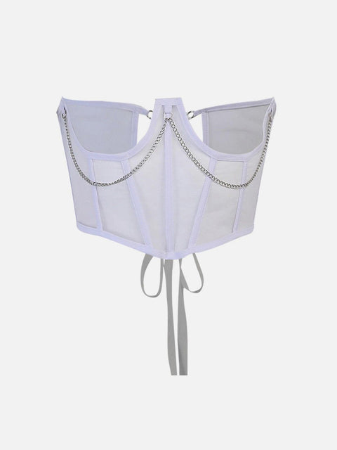 Chain Corset Waist Vest - Anagoc