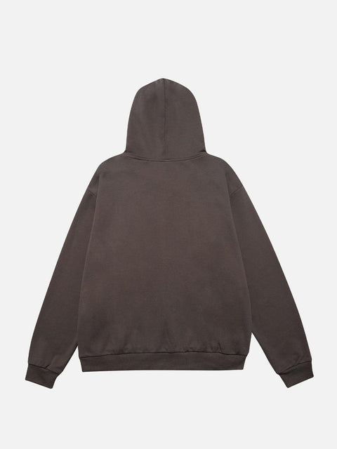 Star Kid Print Hoodie - Anagoc