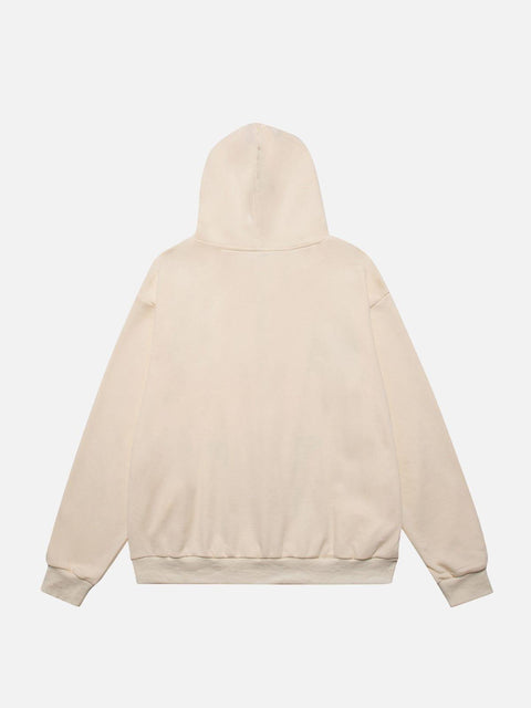 Star Kid Print Hoodie - Anagoc