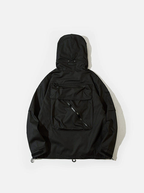 Large Back Pocket Cargo Jacket - Anagoc