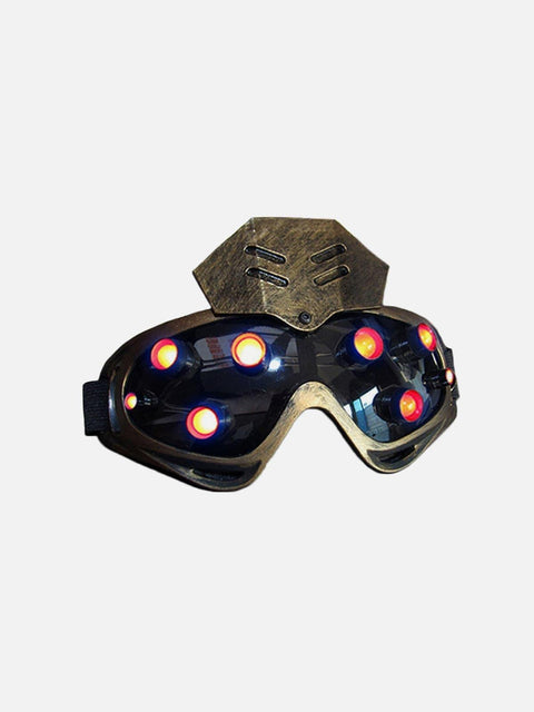 Cyberpunk Mechanical Sci-fi Steam Glow Mask - Anagoc