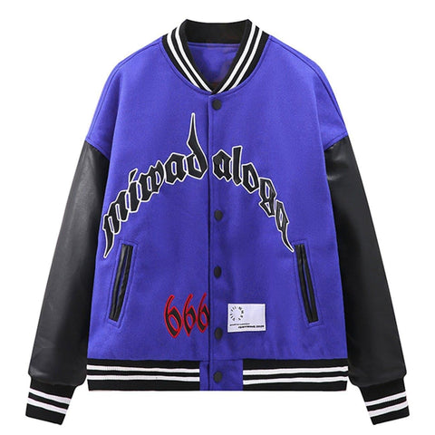 "Digital Print" Varsity Jacket - Anagoc