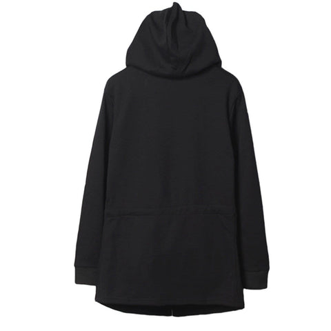 Dark Zip Up Cloak Cape Oversize Wizard Coat - Anagoc
