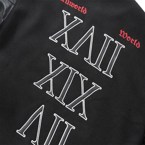 "Digital Print" Varsity Jacket - Anagoc