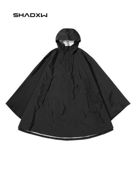 Black cape jacket - Anagoc