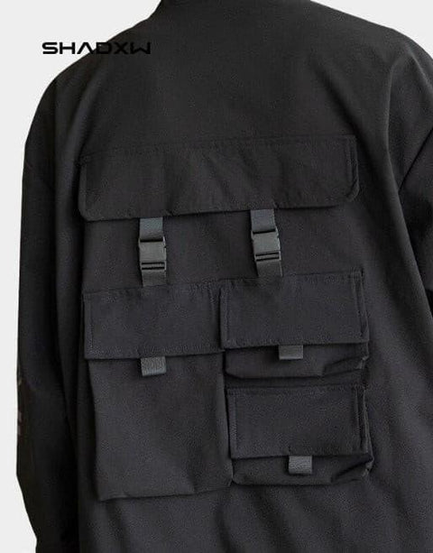 Black Reflective Jacket - Anagoc