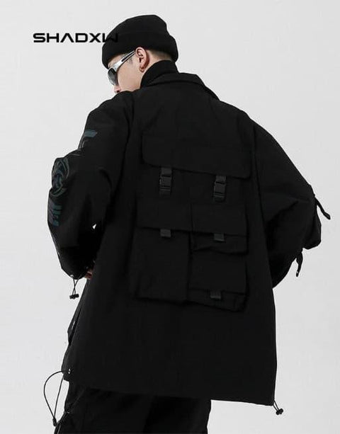 Black Reflective Jacket - Anagoc
