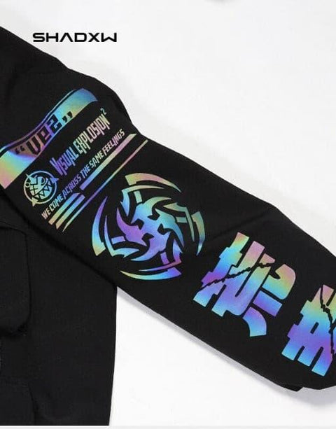 Black Reflective Jacket - Anagoc
