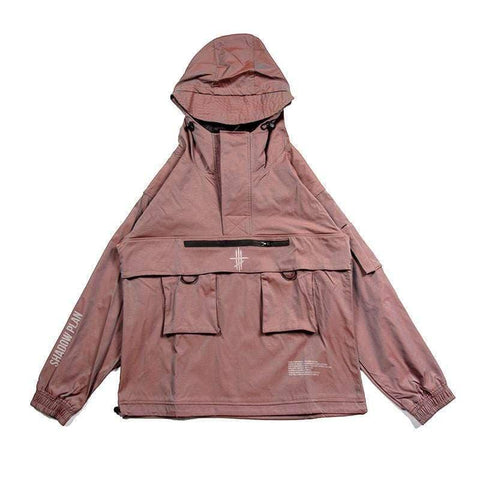 Techwear Functional Reflective Combat Jacket - Anagoc