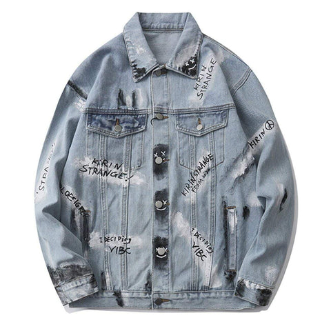 "STRA" Denim Jacket - Anagoc