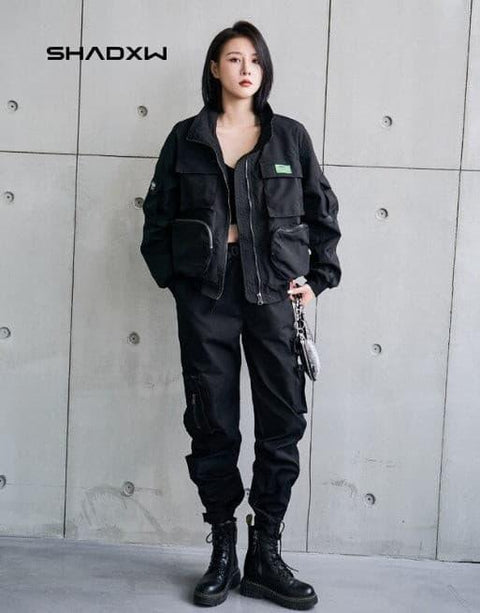 Cargo utility jacket women's - Anagoc