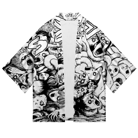 GHOSTS KIMONO - Anagoc