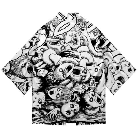 GHOSTS KIMONO - Anagoc