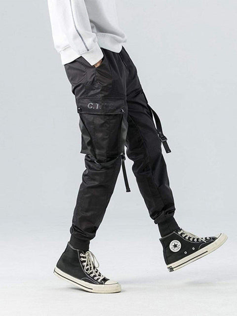 "Tie Cloth" Beam Feet Pants - Anagoc