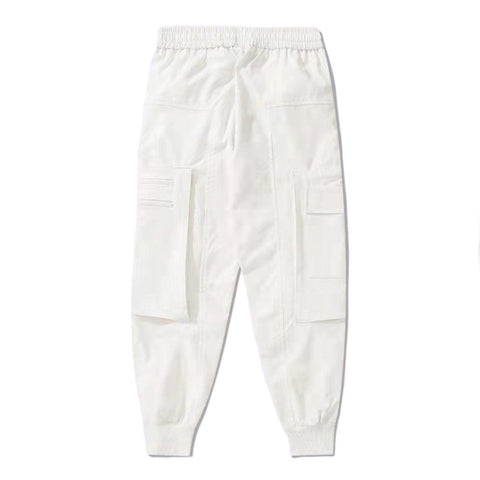 Multi Pockets Zipped Pants - Anagoc