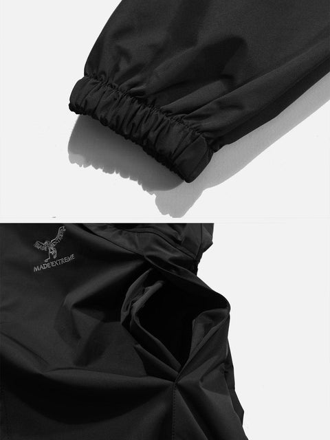 Hidden Pockets Zip Up Jacket - Anagoc