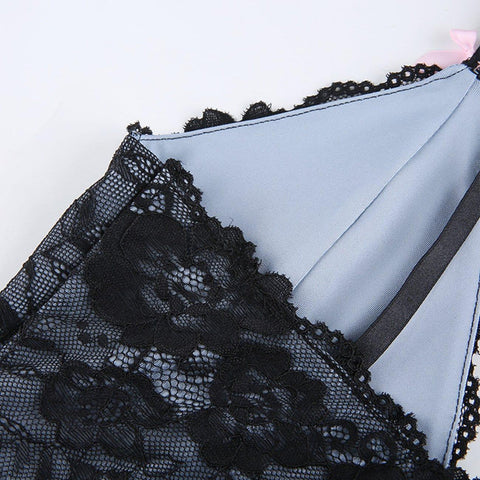 Tie Rope Lace Vest - Anagoc